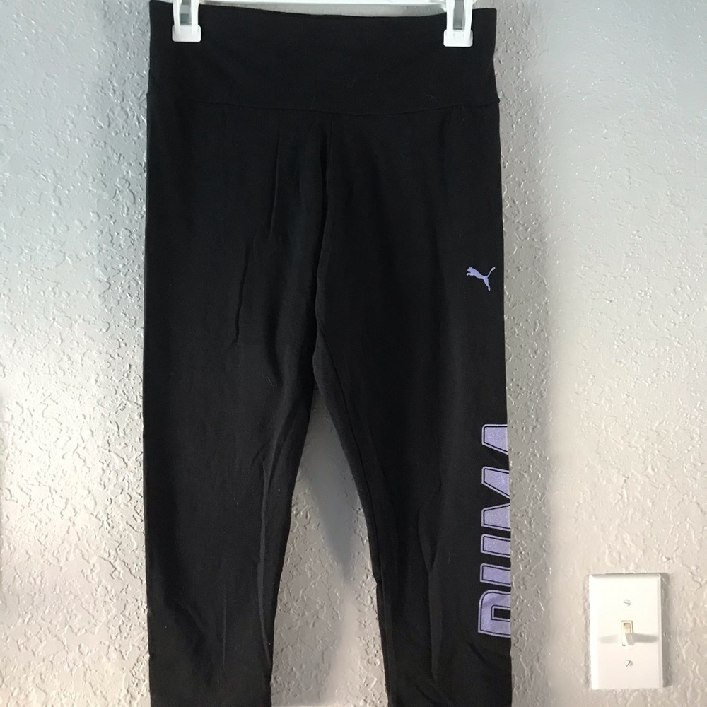 Black puma leggings